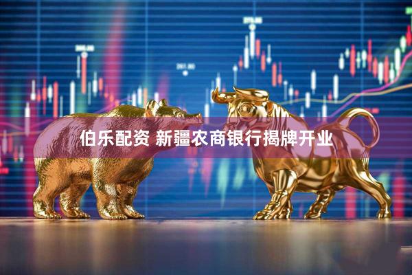 伯乐配资 新疆农商银行揭牌开业